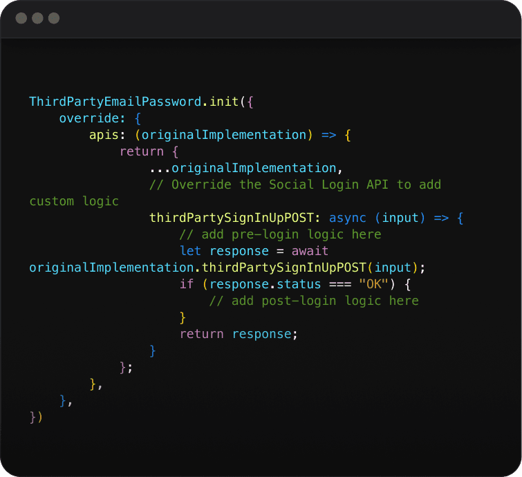 Backend Apis code example.