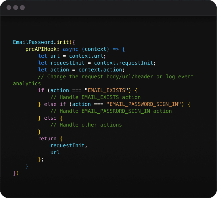 Backend Apis code example.