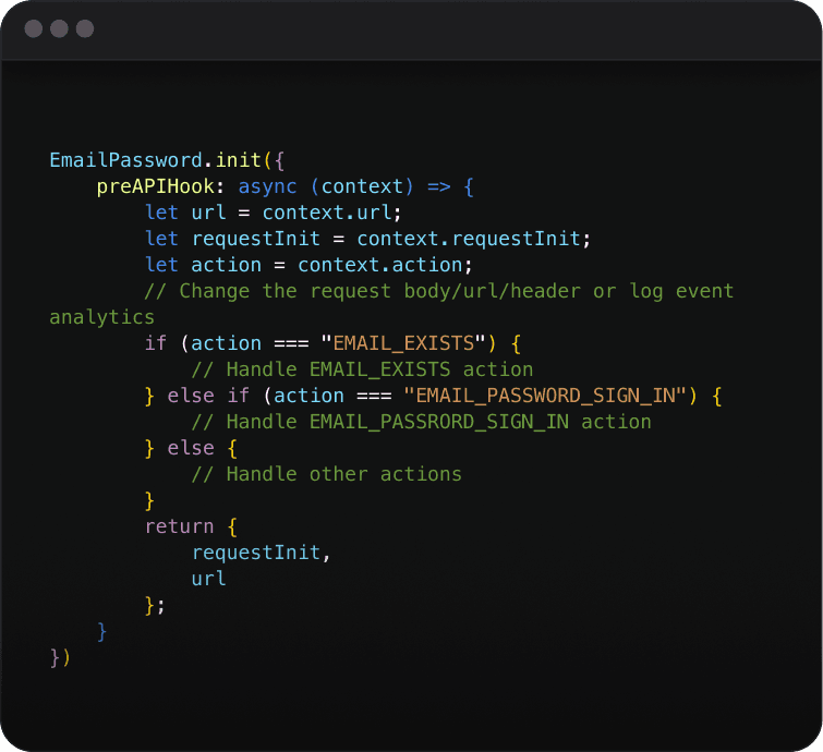 Backend Apis code example.